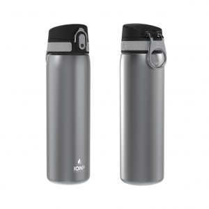ekologiczne butelki na wodę. termiczna butelka ion8 srebrna