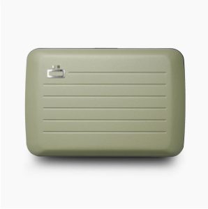 portfel biznesowy Ogon Designs z ochroną RFID szałwiowy