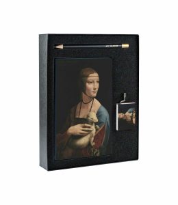 notes z pozytywką da Vinci