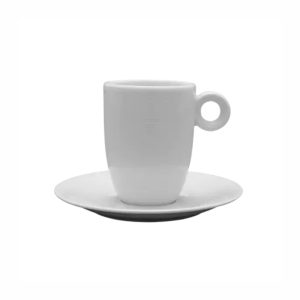 filiżanka firmowa ze spodkiem